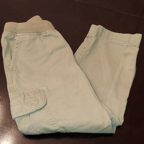 Children's Place Khaki Cargo Pull-On Pants Sz 4T - Picture 1 of 2